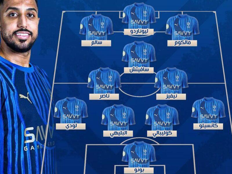 al-hilal vs al-fayha.. قائمة تشكيل الهلال ضد الفيحاء اليوم في الدوري السعودي 2026