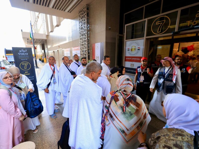 متابعة مستمرة لحجاج الجمعيات الأهلية بالأراضي المقدسة