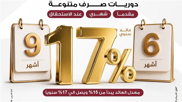 بنك مصر يطلق ودائع فليكس بلس بعائد يصل إلى 17% سنويًا- نبض مصر
