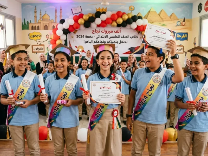 نتيجة الصف الخامس الابتدائي بالجيزة 2026 بالرقم القومي.. رابط مباشر وخطوات الاستعلام