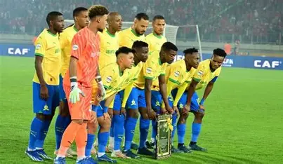 ماميلودي صن داونز يهزم الجيش الملكي في ذهاب نهائي دوري أبطال أفريقيا